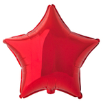Шар фольгированный Звезда 45 см (Красный)