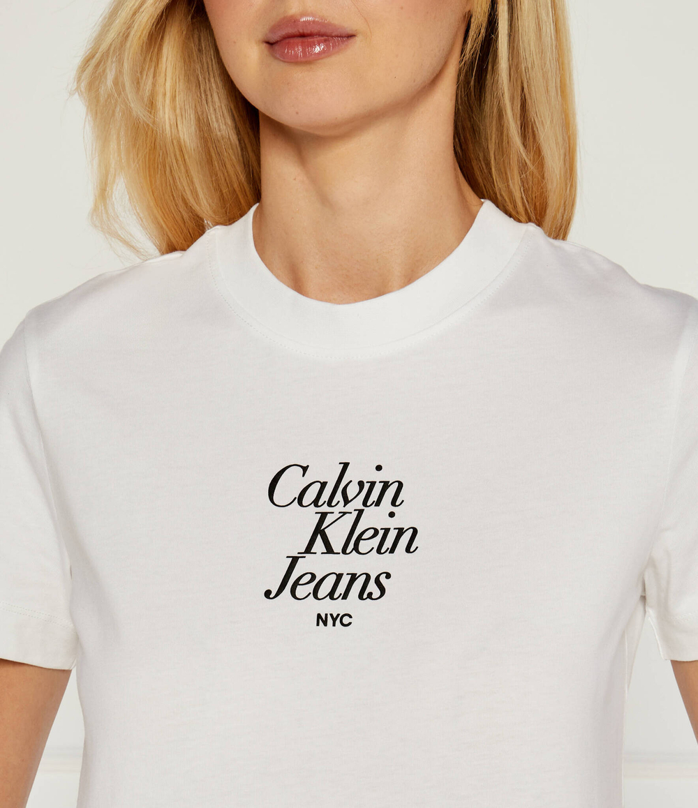 Футболка CALVIN KLEIN JEANS - белый(J20J224890)