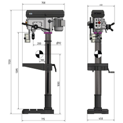 Вертикально-сверлильный станок Optimum OPTIdrill DH 28FS