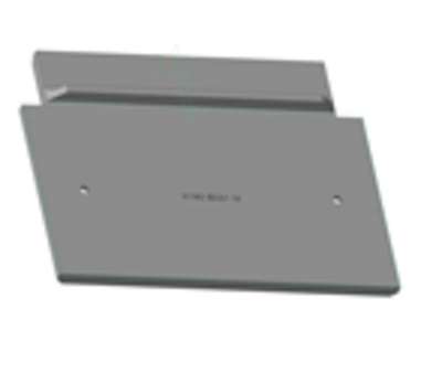 Бронелист головы элеватора К160 Е021 М Hugel