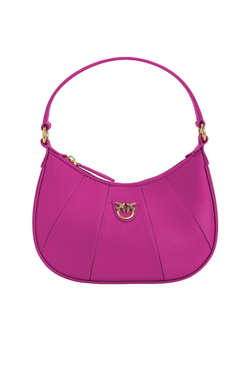 MINI LOVE BAG HALF MOON SIMPLY – fuchsia