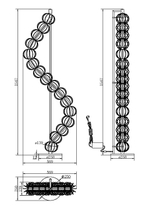 Напольный светильник (торшер) Maytoni MOD216FL-L38G3K
