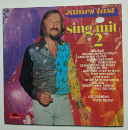 Винтажная виниловая пластинка LP James Last Sing Mit 2 (Germany 1974)
