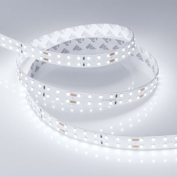 Светодиодная лента Arlight 20W/m 196LED/m 2835SMD холодный белый 5M 019089(2)
