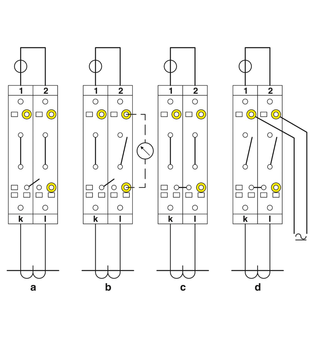 0311126 - URTK/SP - Измерительная клемма с ползунковым размыкателем