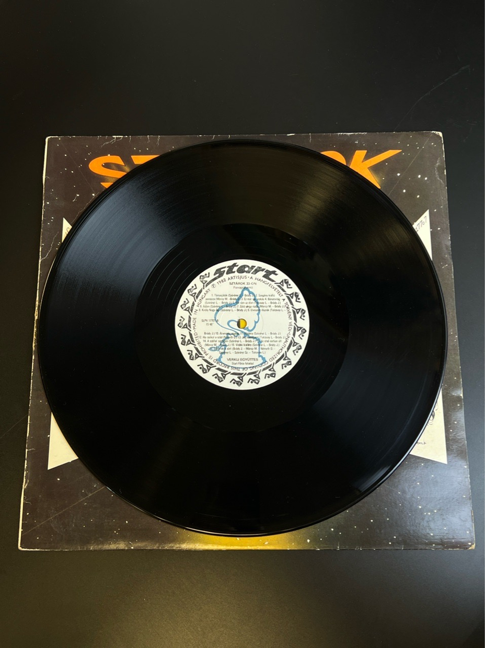 LP Szta'rok 33-on Verkli. Виниловая пластинка 12 дюймов. Венгрия 1982 год.