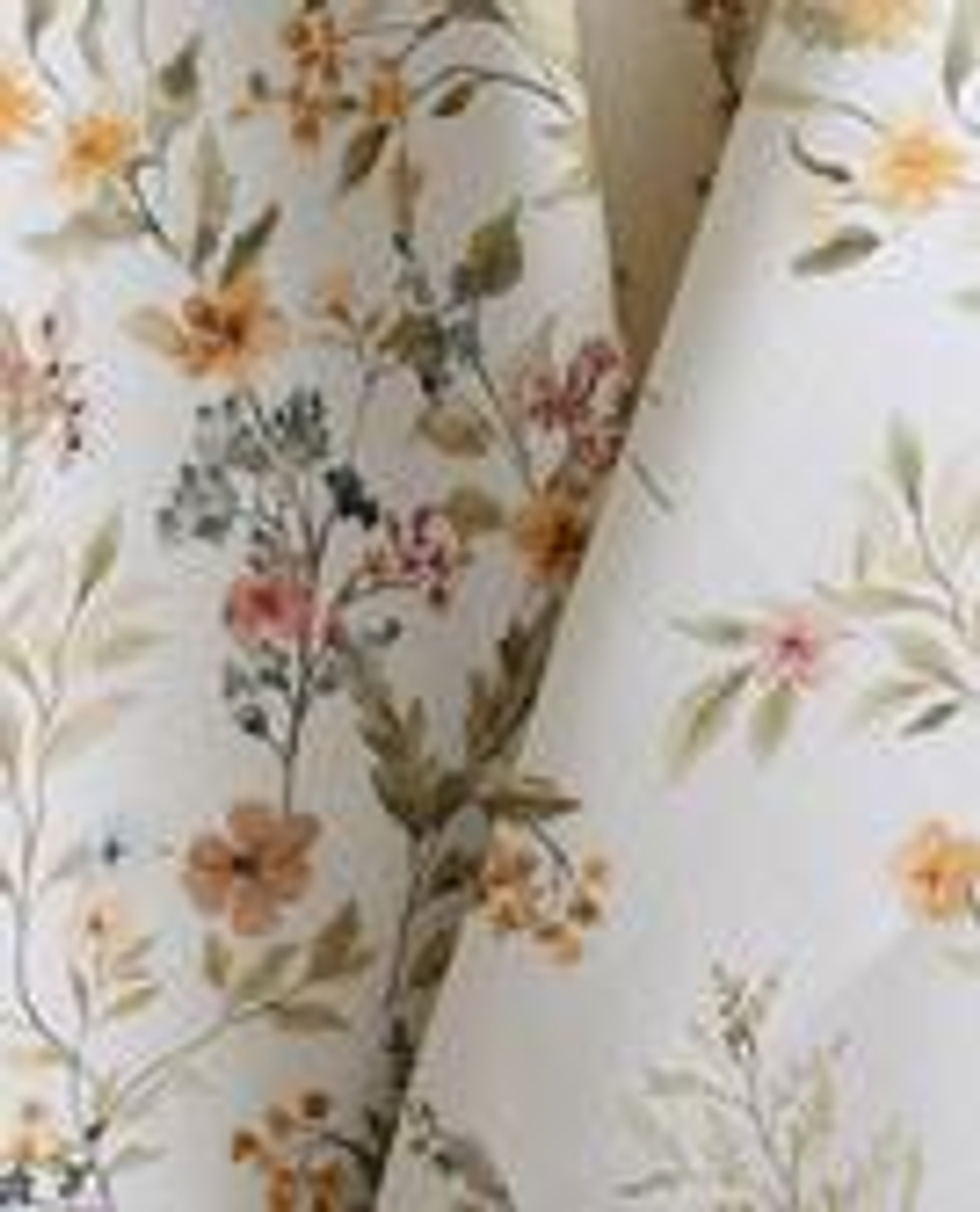 ZARA HOME КУХОННЫЕ ПОЛОТЕНЦА С ЦВЕТОЧНЫМ ПРИНТОМ (НАБОР ИЗ 2 ШТ.), ЗЕЛЕНЫЙ