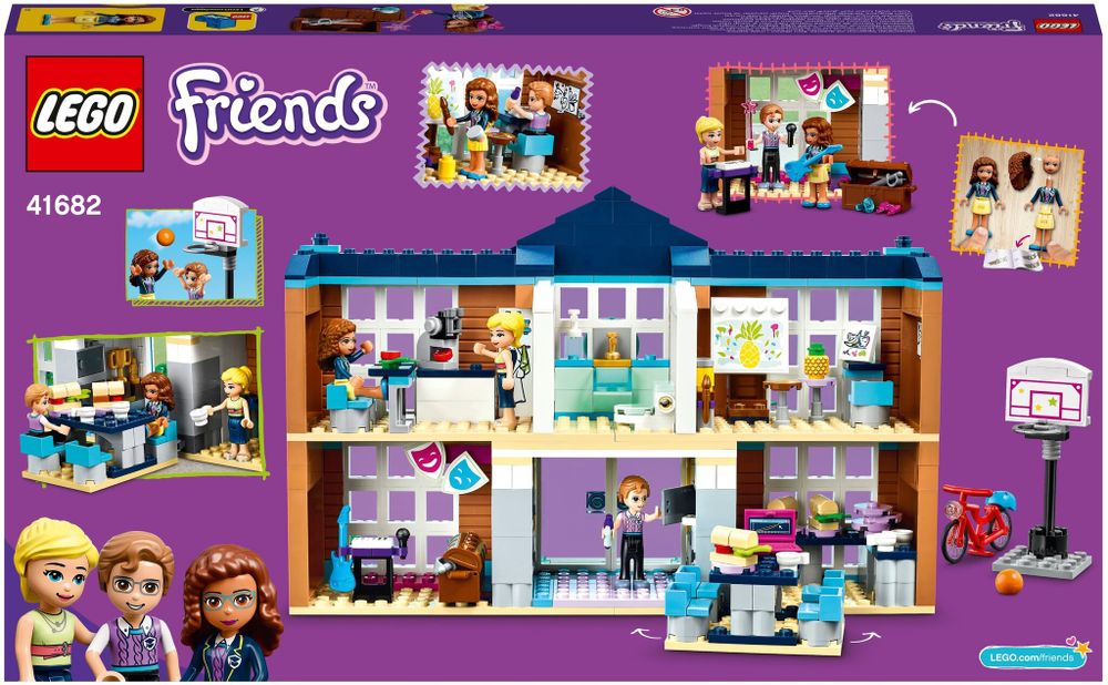 Конструктор LEGO Friends 41682 Школа Хартлейк Сити