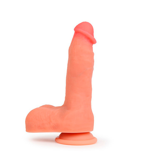 Телесный фаллоимитатор на присоске Bior Toys Erowoman-Eroman Realistic ER-30082