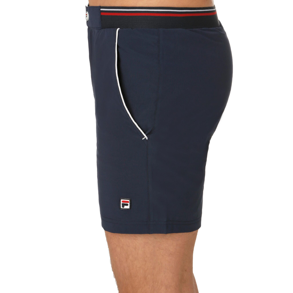 Мужские теннисные шорты Fila Stephan Shorts Men - Dark Blue, White