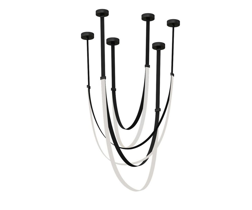 Kink Light 07689A-150+180+210,19 Подвес Лирд черный