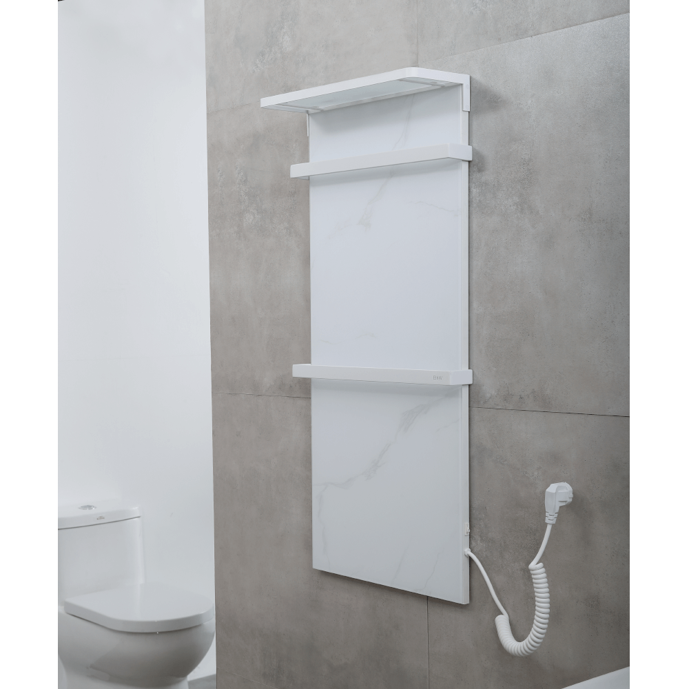 Полотенцесушитель N-388WM White Marble (900х400x139)