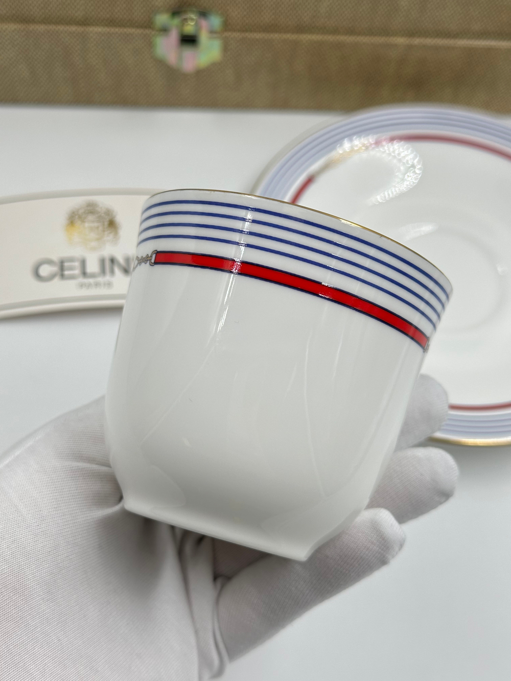 Набор из 2х кофейных пар Celine