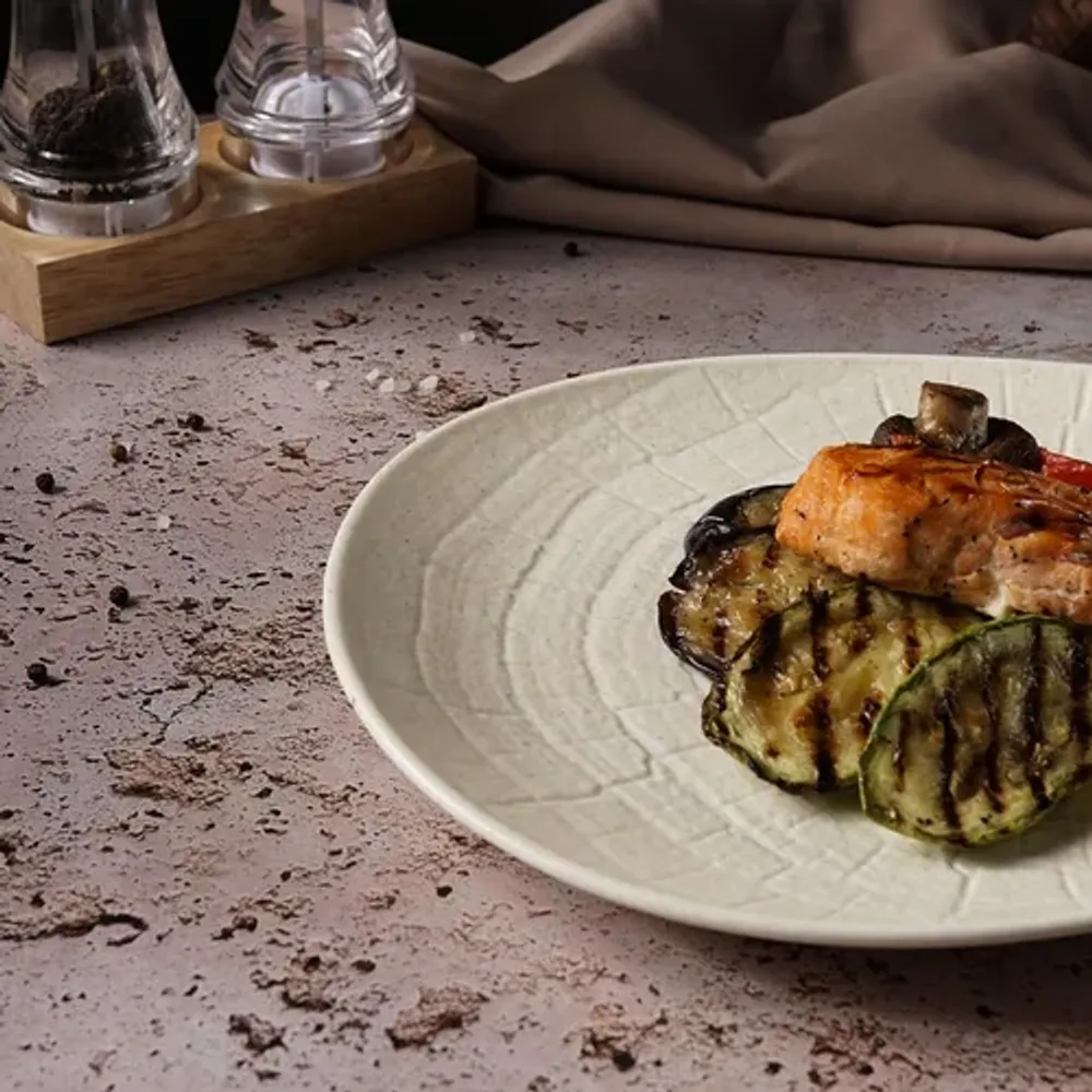 Блюдо овальное 31,5*23 см Elephant Ivory P.L. Proff Cuisine [1]