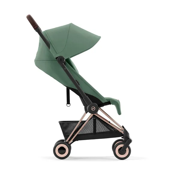 Прогулочная коляска Cybex Coya Leaf Green Rosegold