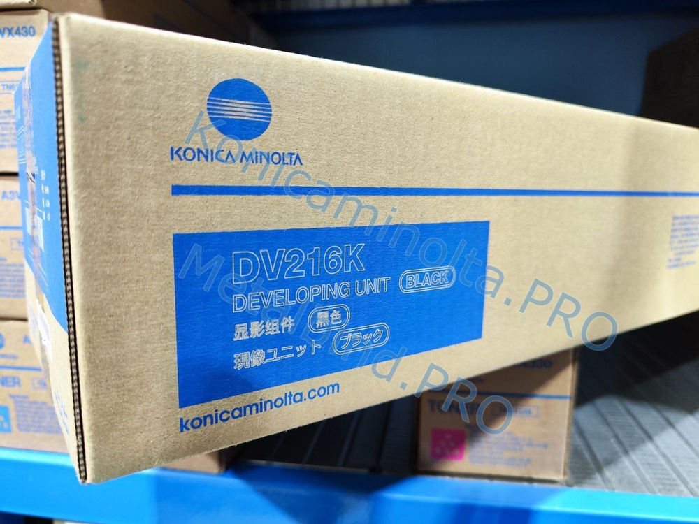 Блок проявки DV-216K оригинальный Konica-Minolta для bizhub C257i черный ACVF03D
