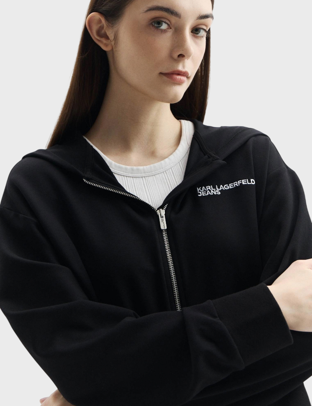 Толстовка KARL LAGERFELD JEANS Milano Hoodie