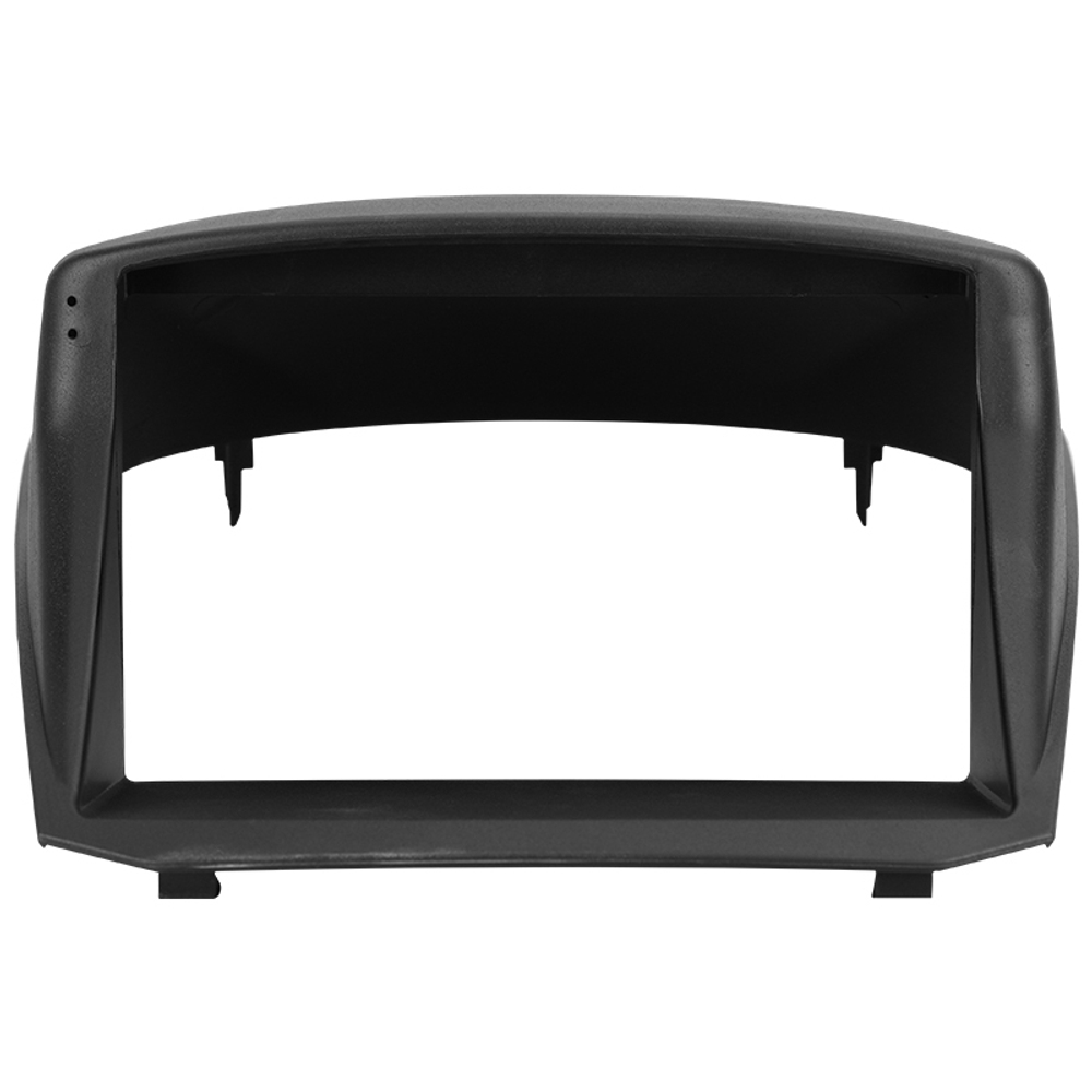 Комплект рамки с разъёмами 9"+can Ford Fiesta MK6 2008-2012 БК красный (вариант F2 монитор утоплен вниз) - Car-Smart 9297F2A