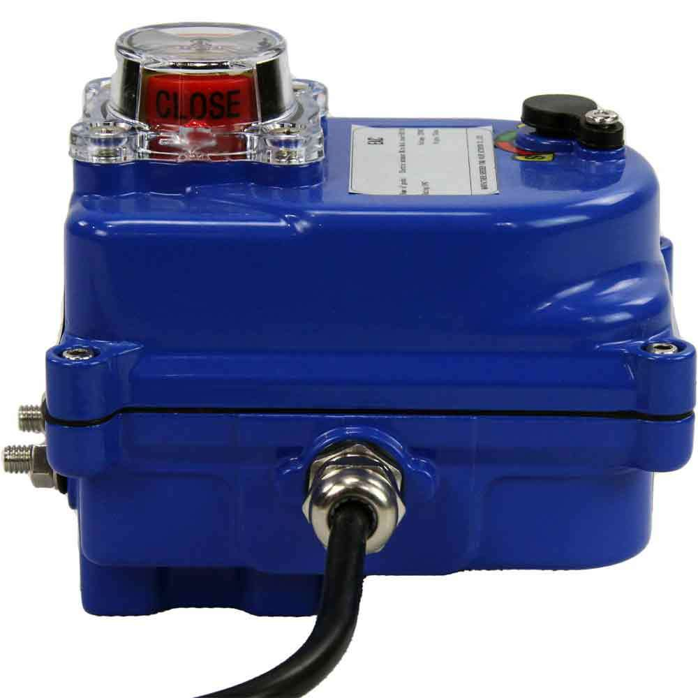 Actionneur électrique quart de tour Elephant 003 bleu 110V/220V/24V/12V