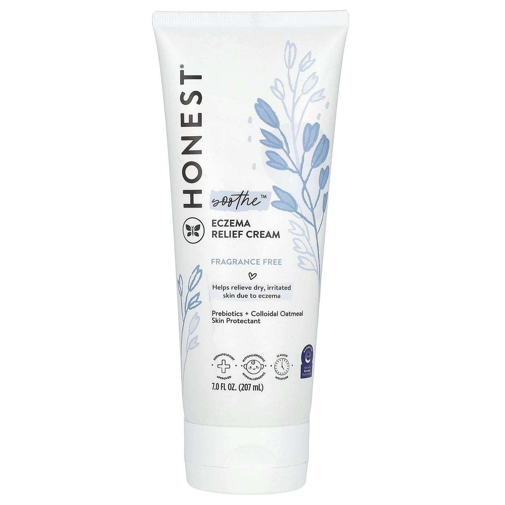 The Honest Company, Soothe, крем для снятия экземы, без отдушки, 207 мл (7 жидк. унций)