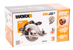 Циркулярная пила аккумуляторная бесщеточная WORX WX520.9