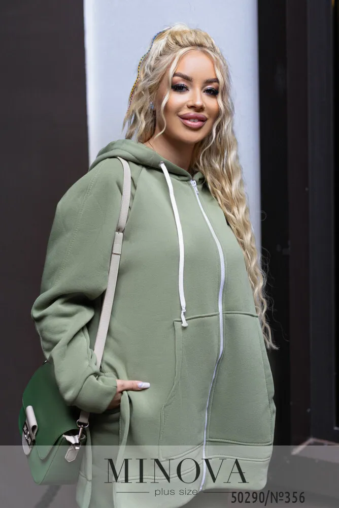 Костюм 356-оливка Minova