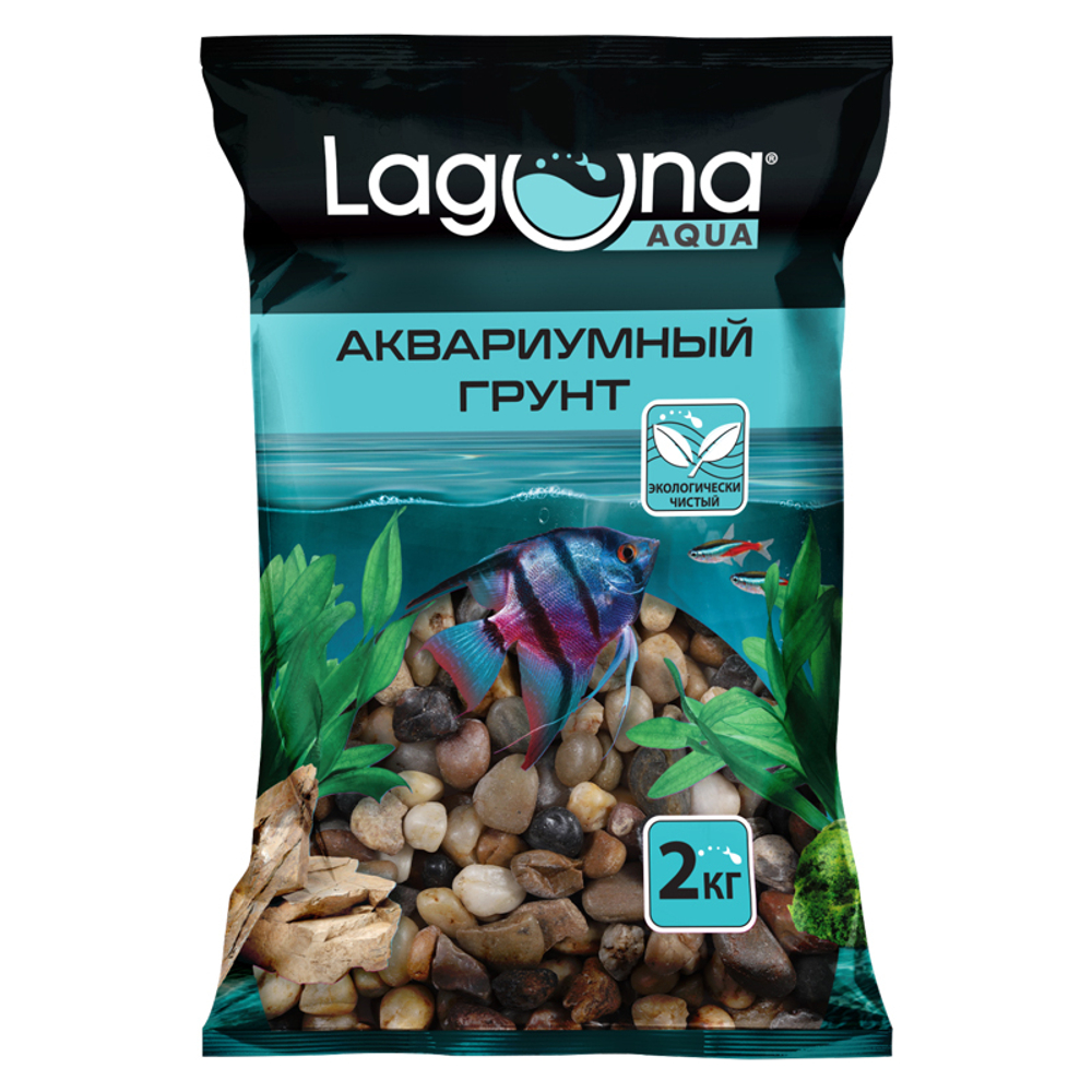 Грунт "Бежевый меланж", 5-10мм, 2кг, Laguna