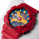 G SHOCK Tomato Fried Eggs Quartz Movement Resin Strap Watch Women"s Watch Burgundy Watch Dial