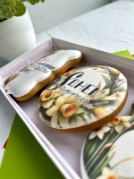 Имбирные пряники на 8 марта вкусный подарок