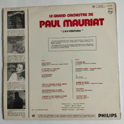 Винтажная виниловая пластинка LP Поль Мориа Le Grand Orchestre De Paul Mauriat Lavventura (France 1972)