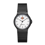 Dickies Wrist Watch Quartz Movement Rubber Band Strap White Dial Women"s Watch