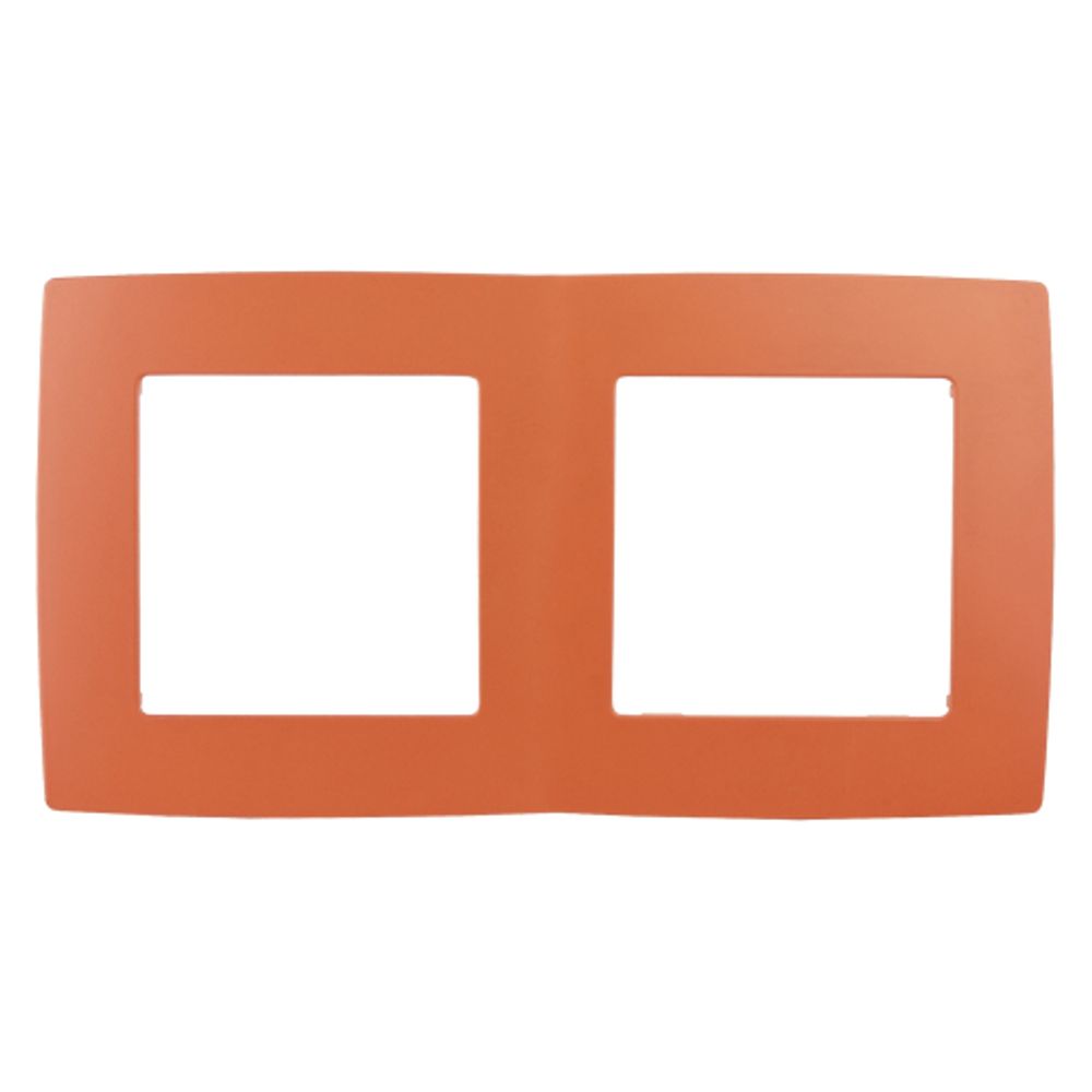 12-5002-22 ЭРА Рамка на 2 поста, Эра12, оранжевый