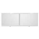 Экран для ванной купе 1,5 (белый)