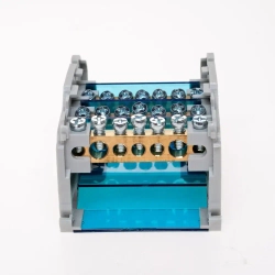 Шина нулевая, кросс-модуль 4x7, для DIN-рейки