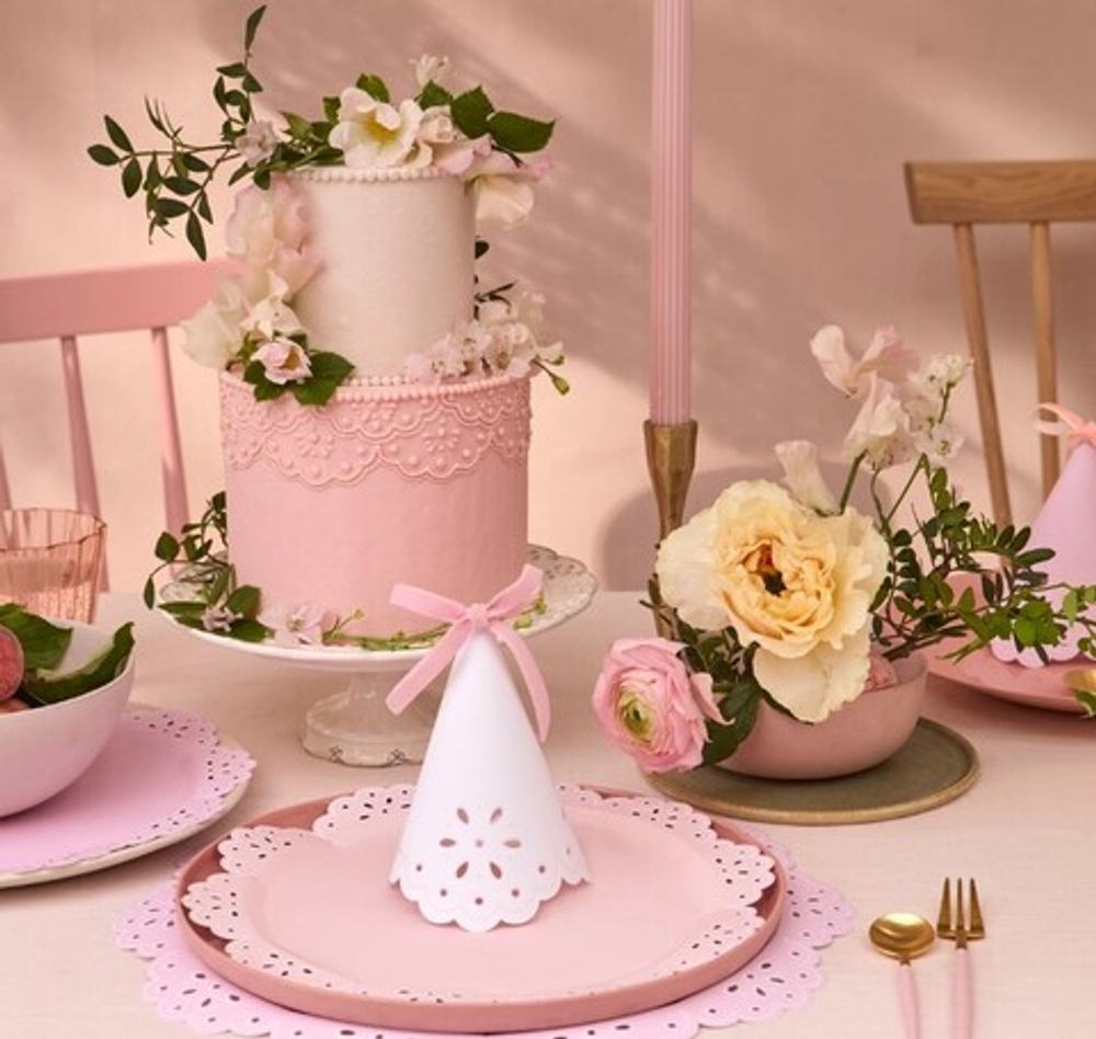 Тарелки подстановочные "Английское кружево" 8 шт. (33,7 х 33,7 см)