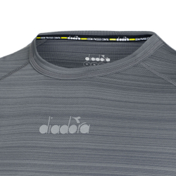 Мужское теннисное поло Diadora Be One Fit T-Shirt Men - Grey