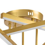 739033 Люстра PALLA 75W LED 2664LM ЗОЛОТО 3000-6000K