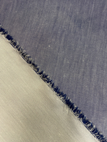 Ткань 100% хлопок-джинс    (Италия)  ш-150см   1м