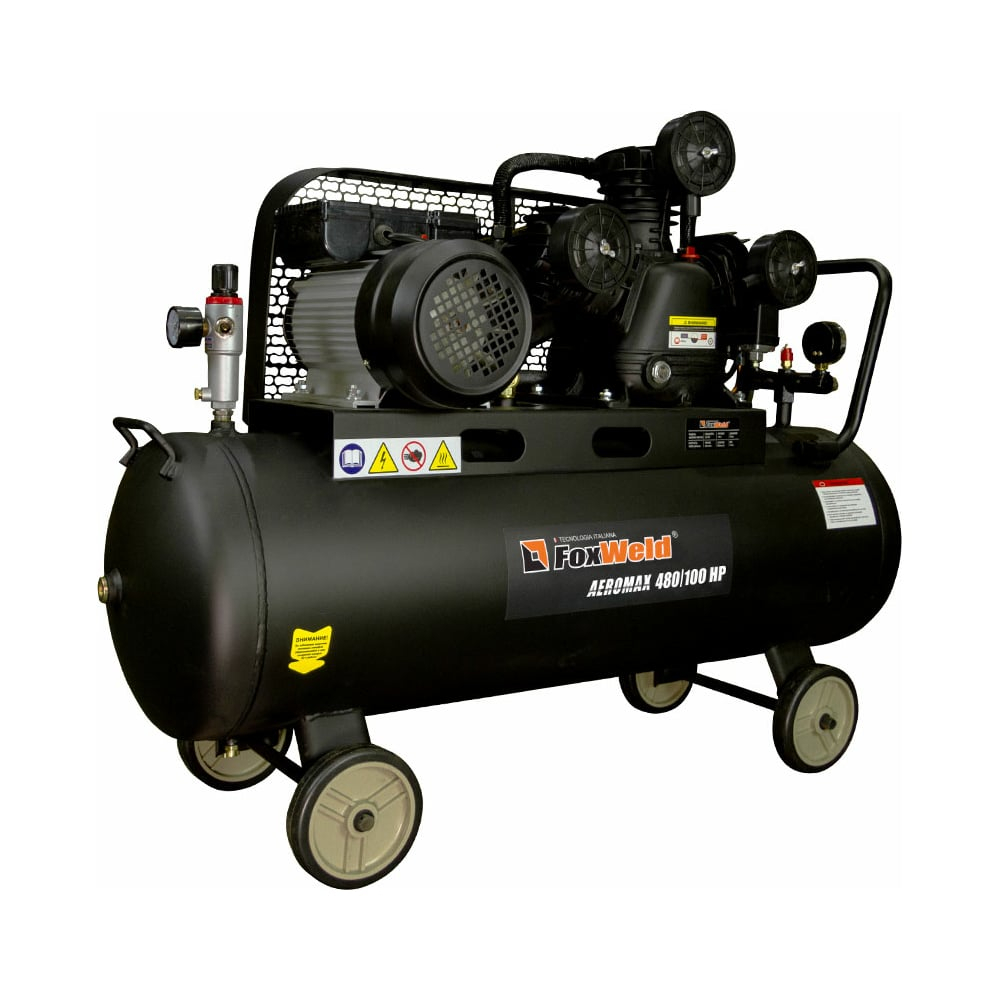Компрессор масляный ременной AEROMAX 480/100 HP 6796