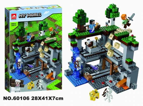 Конструктор Lari My World «Первое приключение» арт. 60106 ,  554 деталей