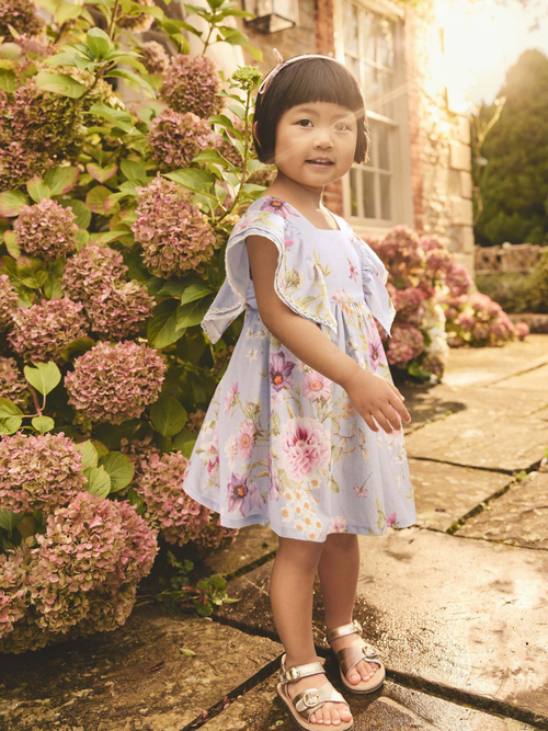 Платье для девочки Next AK2-475, Голубой