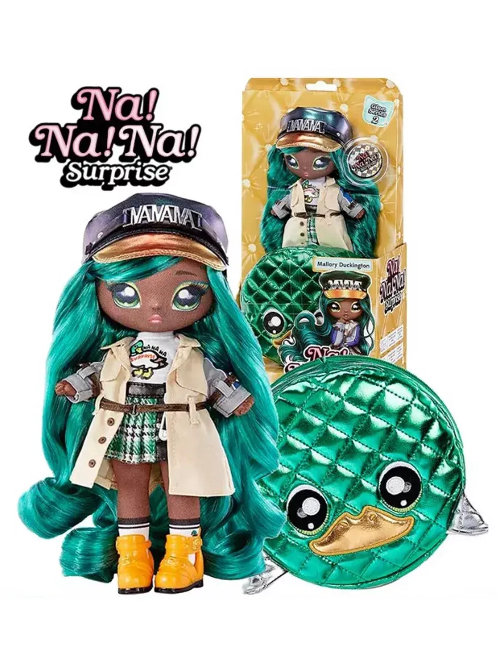 Мягкая кукла Mallory Duckington Glam Series 2