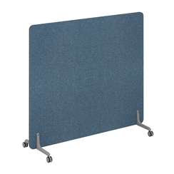 MP.1638.1470 / Перегородка на металлических опорах, на роликах 1638x26x1470