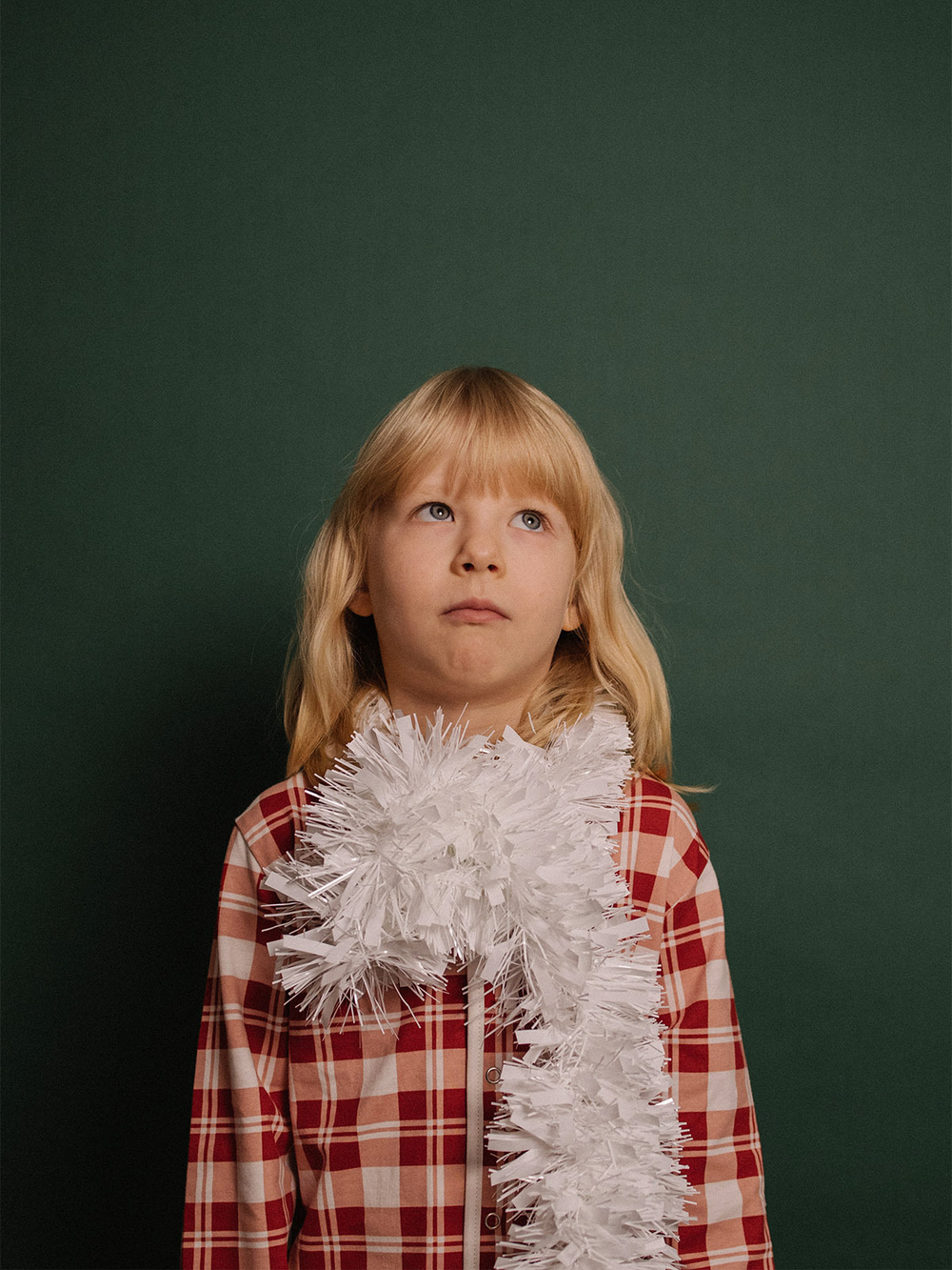 Пижама с воротником Mjölk Christmas Check, уценка