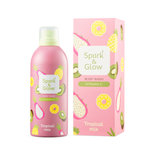 Гель-пена для душа с ароматом тропических фруктов Spark&Glow Tropical mix body wash, 350 мл