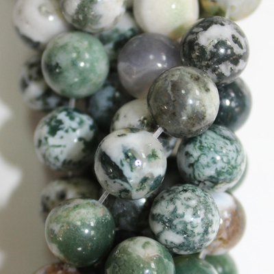 Агат древесный бусины 6мм 8мм 10мм 12мм