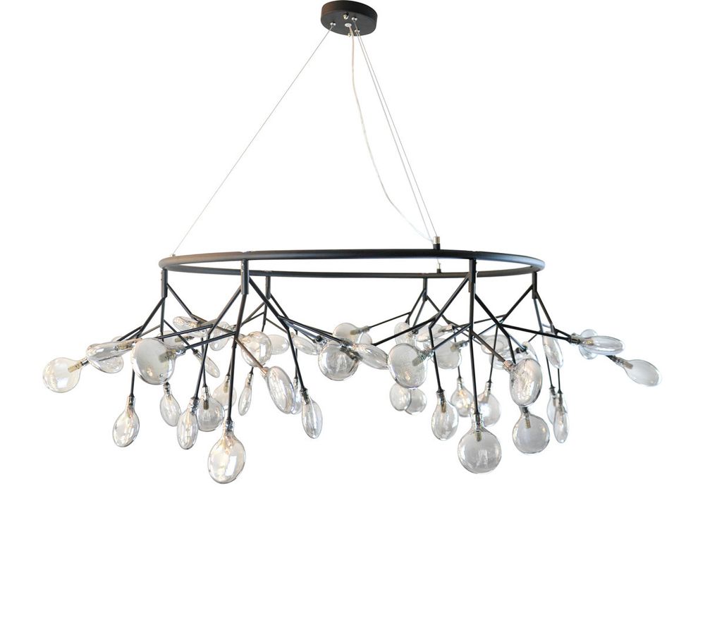 Kink Light 07521-54A,19(21) Люстра Ветта черный G4 108W