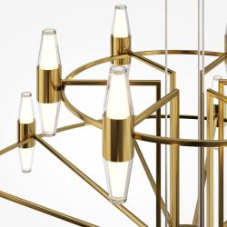 Люстра подвесная светодиодная Maytoni Arana MOD401PL-L108BS3K