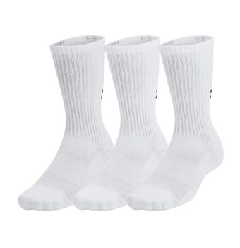 Теннисные носки Under Armour Training Cotton 3P - white/black