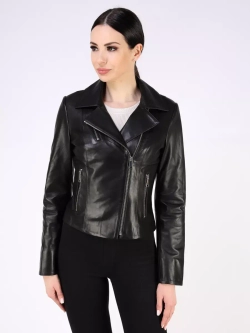 Кожаная куртка демисезонная косуха